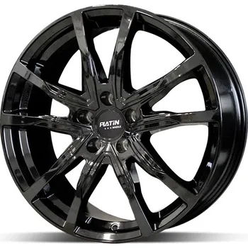Disk alu-kola PLATIN P124 FullBlack 8x19, 5x112 ET46, černý lesklý