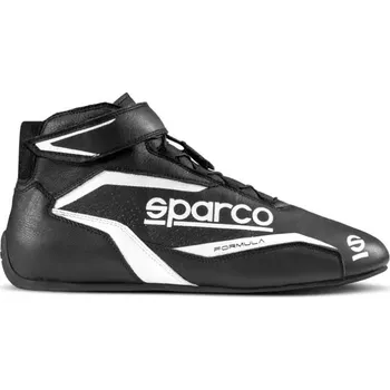 Auto-moto Závodní boty Sparco Formula s homologací FIA, Barva: černo-bílá, Velikost: 39