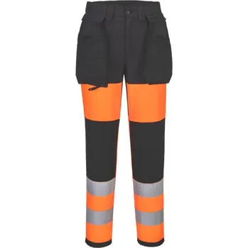 Pracovní obuv Dámské elastické výstražné kalhoty Portwest CD847 OBR vel. 24 UK (EU 32)
