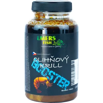 Návnadové aroma EMERS FISH Booster Olihňový krill pepř 250ml