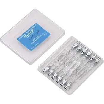 Jehla LL, nerez, 12 ks průměr 1,3 mm, délka 15 mm