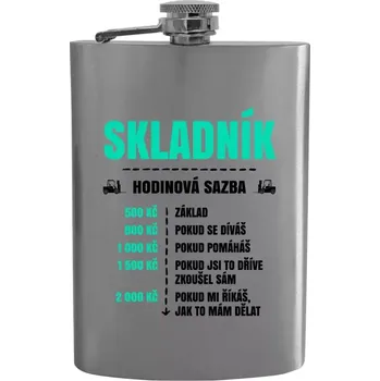 Placatka Placatka Hodinová sazba - skladník