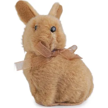 Velikonoční dekorace Velikonoční zajíček plyšový do věnců a truhlíků