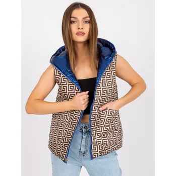 Dámská vesta Dámská vesta YP-KZ-cx4291.95P YUPS Barva: Modrá, Velikost: 2XL