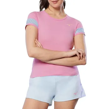 Běžecké oblečení MIZUNO Athletics Mizuno Tee / Lilac Chiffon / M