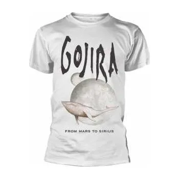 Merch Gojira: Tričko Whale From Mars (organic Ts) S 2021