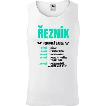Pánské tílko Pánské tílko Hodinová sazba - řezník
