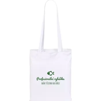 Látková taška Profesionální rybářka