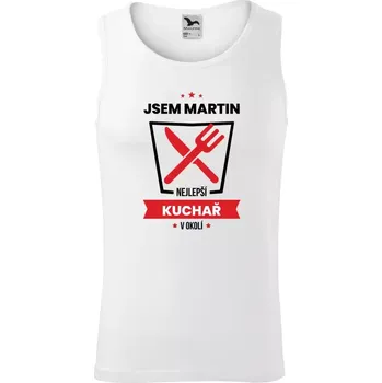 Pánské tílko Pánské tílko Nejlepší v okolí - kuchař