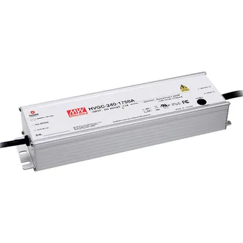 Příslušenství pro LED osvětlení MEAN WELL HVGC-240-2100AB LED driver konstantní proud 240 W 1050 - 2100 mA 57.2 - 114.3 V/DC nastavitelný, stmívatelný, stmívací funkce 3v1 , PFC spínací obvod