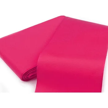 Stuha Stuha taftová šíře 10,8 cm, malé, 633 růžová sytá