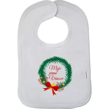 Bryndák Dětský bryndák Moje první Vánoce věneček