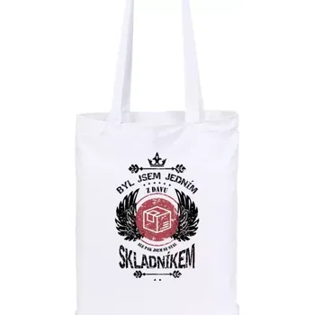 Látková taška Byl jsem jedním z davu, ale pak jsem se stal skladníkem