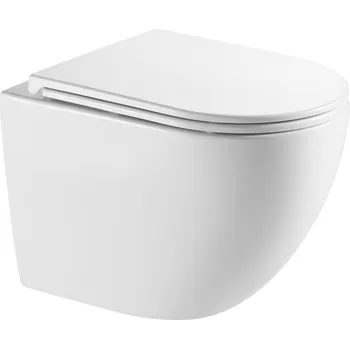 Klozet HOPA - Závěsné WC ARCO RIMLESS se sedátkem Soft-close OLKLT046E