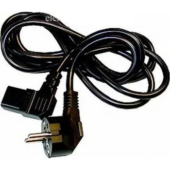 elektrický kabel Flexo k počítači 3x0,75mm 2m úhlová