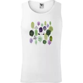 Pánské tílko Pánské tílko Kemp v lese