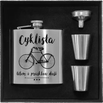 Placatka Placatka v krabičce Cyklista tělem i prasklou duší