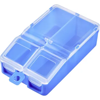 Úložný box TRU COMPONENTS TC-ERB-9055 krabička na malé součástky (d x š x v) 113 x 60 x 30 mm přihrádek: 2 variabilní rozčlenění Obsah 1 ks