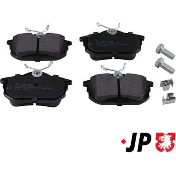 Brzdový systém Sada brzdových destiček, kotoučová brzda JP GROUP 6163700110