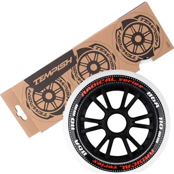 Příslušenství pro in-line Tempish RADICAL 110x24 86A kolečka (3ks) POUZE black (VÝPRODEJ) + DÁREK