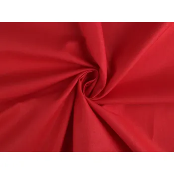 Bavlněná látka / plátno jednobarevná premium, střední, 3 (R41/007) červená