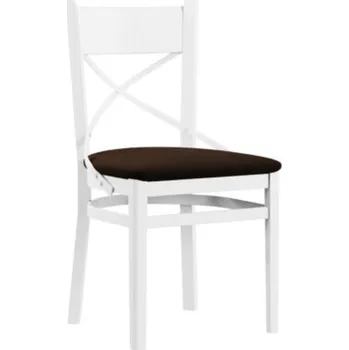 Jídelní židle Jídelní židle X - bílé nohy v-X-bila-hneda