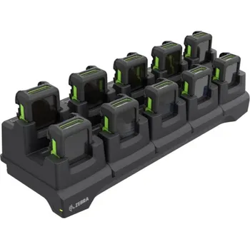 Čtečka čárových kódů Nabíječka Zebra pro zařízení WS50 se skenerem, 10-ti slotová