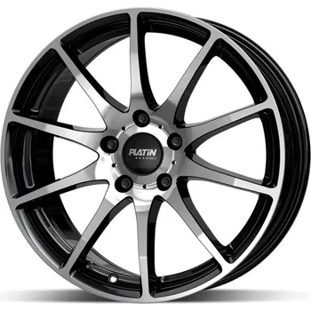Disk alu-kola PLATIN P113 Black 9x19, 5x114 ET40, černý leštěný