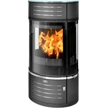 Krbová kamna ABX Abx Atrium 6 - černý plech