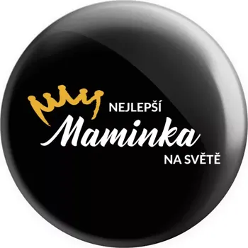 Placka Nejlepší maminka na světě - korunka