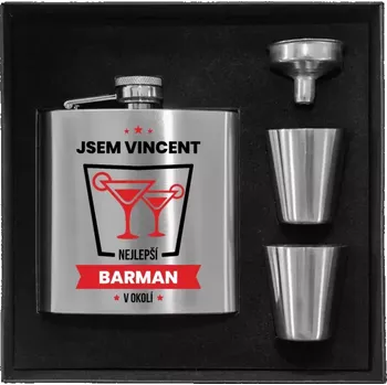 Placatka Placatka v krabičce Nejlepší v okolí - barman