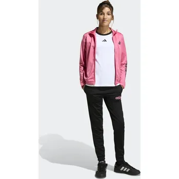 Dívčí oblečení ADIDAS Dívčí sportovní souprava 13 LET RŮŽOVÁ|ČERNÁ