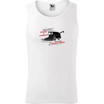 Pánské tílko Pánské tílko Občas to musíš zvorat a pohnojit