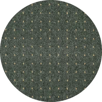 Koberec Kusový koberec Udinese zelený kruh, 200x200 (průměr) kruh, zelená, chodba / předsíň, Condor Carpets - 1 rok na vrácení + DOPRAVA ZDARMA k Vám i zpět
