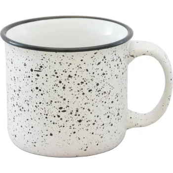 Keramický hrníček Dairy rovný 430ml White