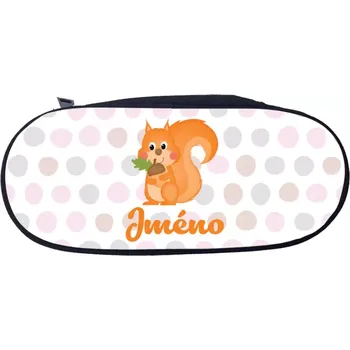 Penál Pouzdro Veverka se jménem