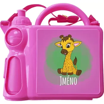 Svačinový box Svačinový set Žirafa