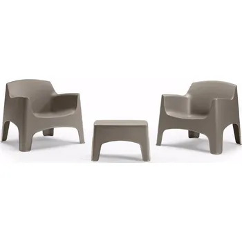 Zahradní sestava Sada Ibiza Terrace v barvě taupe