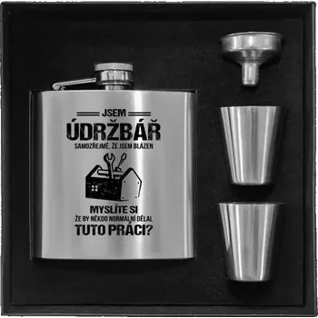 Placatka Placatka v krabičce Samozřejmě, že jsem blázen - údržbář