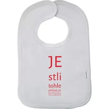 Bryndák Dětský bryndák Jestli tohle přečteš