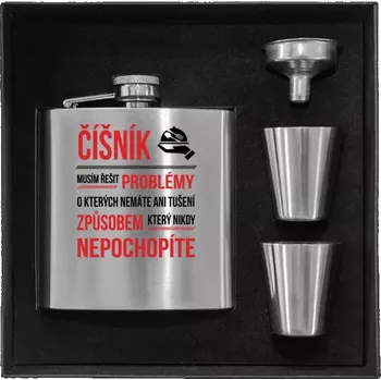 Placatka Placatka v krabičce Musím řešit problémy - číšník