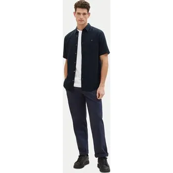 Pánská košile Tom Tailor Košile 1042351 Tmavomodrá Regular Fit XXL