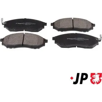 Brzdový systém Sada brzdových destiček, kotoučová brzda JP GROUP 4363600810