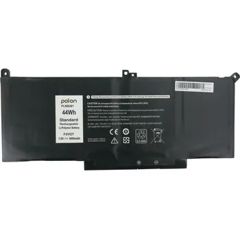 Počítač TRX Baterie Polion F3YGT pro notebooky DELL 451-BBYE Latitude 7280 7290 7380 7390 7480 7490 - 5800mAh 44Wh/ neoriginální