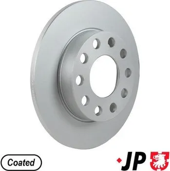 Brzdový systém Brzdový kotouč JP GROUP 1163206900