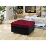 MOB Taburetka Toneda malá (bordó + černá)