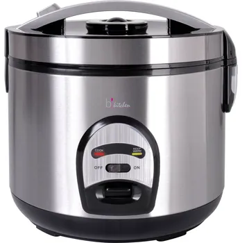 Rýžovar BiKitchen cook 200 vařič rýže nerezová ocel