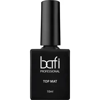 Lak na nehty BAFI Top No Wipe Matt, 10 ml