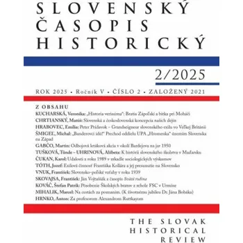 Beletrie pro dospělé Slovenský časopis historický 2 / 2025