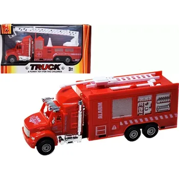 autíčko hasičské auto na setrvačník 17 cm